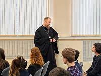 Духовная беседа в Щёлковской школе