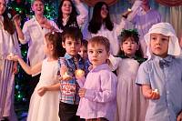 Рождественский утренник в детском саду «Солнечный зайчик» посёлка Новый городок