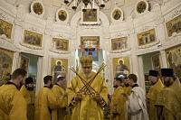 Архиерейское богослужение в Преображенском кафедральном соборе Балашихи