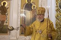 Архиерейское богослужение в Преображенском кафедральном соборе Балашихи