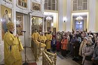 Архиерейское богослужение в Преображенском кафедральном соборе Балашихи