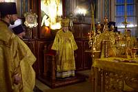 Архиерейское богослужение в Иоанно-Богословском храме г. Ликино-Дулёво 