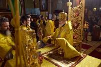 Архиерейское богослужение в Иоанно-Богословском храме г. Ликино-Дулёво 