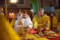 Архиерейское богослужение в Иоанно-Богословском храме г. Ликино-Дулёво 