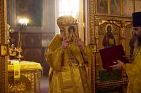 Архиерейское богослужение в Иоанно-Богословском храме г. Ликино-Дулёво 