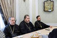 Встреча духовенства Орехово-Зуевского городского округа с жёнами участников СВО и заведующей отделом по обеспечению деятельности Уполномоченного по правам ребенка в Московской области