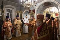 Архиерейское богослужение в Николо-Архангельском храме Балашихи 