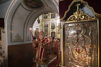 Архиерейское богослужение в Николо-Архангельском храме Балашихи 