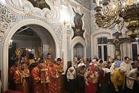 Архиерейское богослужение в Николо-Архангельском храме Балашихи 