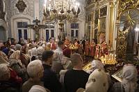 Архиерейское богослужение в Николо-Архангельском храме Балашихи 