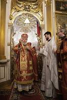 Архиерейское богослужение в Николо-Архангельском храме Балашихи 