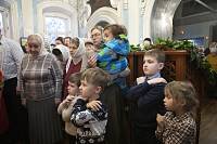 Архиерейское богослужение в Николо-Архангельском храме Балашихи 