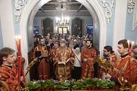 Архиерейское богослужение в Николо-Архангельском храме Балашихи 