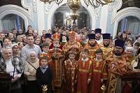 Архиерейское богослужение в Николо-Архангельском храме Балашихи 