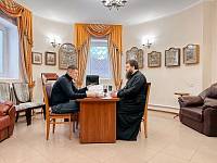 Рабочая встреча с главой Павлово-Посадского городского округа