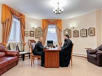 Рабочая встреча с руководителем следственного отдела в Павловском Посаде