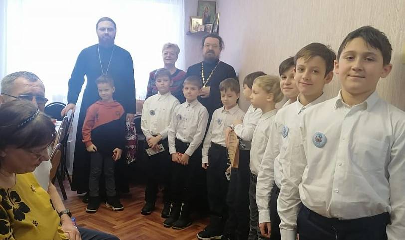 Православный хор мальчиков в обществе слепых города Орехово-Зуево