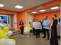 Освящение отреставрированного корпуса «Доброго дома» в Орехово-Зуеве