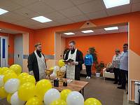 Освящение отреставрированного корпуса «Доброго дома» в Орехово-Зуеве