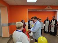 Освящение отреставрированного корпуса «Доброго дома» в Орехово-Зуеве