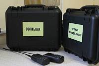 Освящение гуманитарного груза в Ногинске 