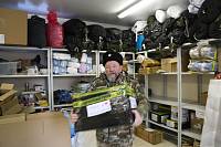 Освящение гуманитарного груза в Ногинске 