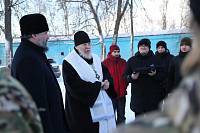 Освящение гуманитарного груза в Ногинске 