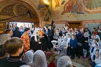 Патриаршее богослужение в Троицком храме г. Реутов