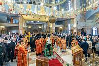 Патриаршее богослужение в Троицком храме г. Реутов