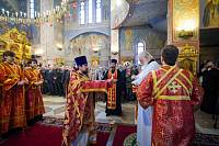 Патриаршее богослужение в Троицком храме г. Реутов
