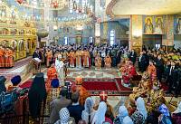 Патриаршее богослужение в Троицком храме г. Реутов