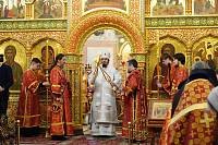 Патриаршее богослужение в Троицком храме г. Реутов