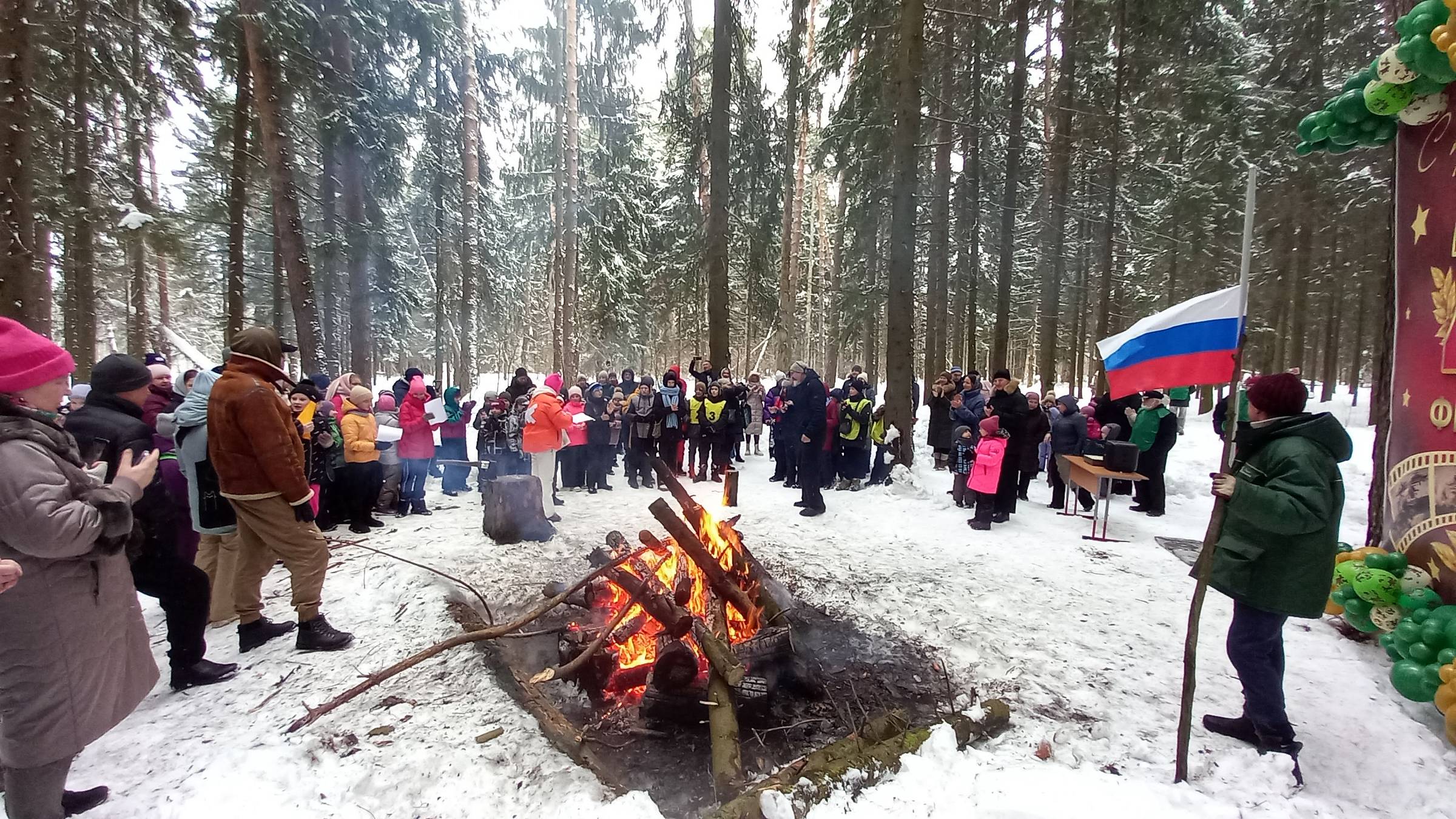 Зимние спортивные соревнования среди команд воскресных школ Балашихинского благочиния