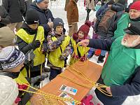 Зимние спортивные соревнования среди команд воскресных школ Балашихинского благочиния