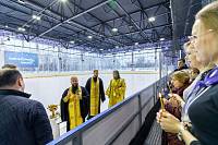 Освящение ледовой арены «Звёздный» в Орехово-Зуеве