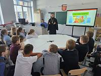 Беседы священника со школьниками в Щёлкове