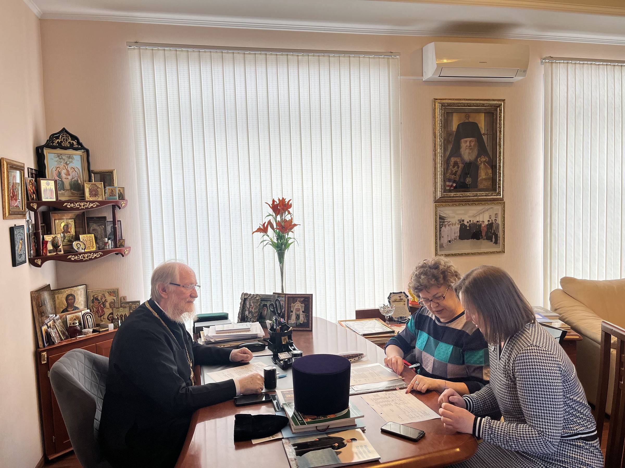 Подписание плана совместных мероприятий с Щёлковским комитетом по образованию