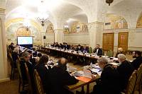 Заседание Организационного комитета по подготовке празднования 100-летия блаженной кончины святителя Тихона, Патриарха Московского