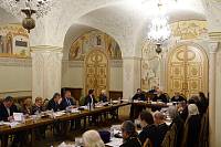 Заседание Организационного комитета по подготовке празднования 100-летия блаженной кончины святителя Тихона, Патриарха Московского