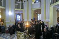 Чтение Великого покаянного канона преподобного Андрея Критского в Преображенском соборе Балашихи