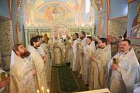 Отпевание священника Евгения Попова