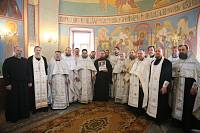 Отпевание священника Евгения Попова