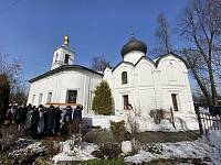 Отпевание священника Евгения Попова