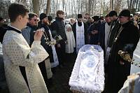 Отпевание священника Евгения Попова