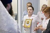 Освящение поликлиники в Электрогорске