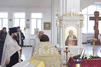 Отпевание воина, погибшего на поле брани в зоне СВО, в Электрогорске