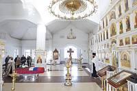 Отпевание воина, погибшего на поле брани в зоне СВО, в Электрогорске