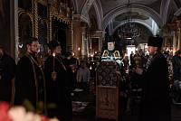 Чтение Великого покаянного канона преподобного Андрея Критского в Никольском храме г. Лосино-Петровский