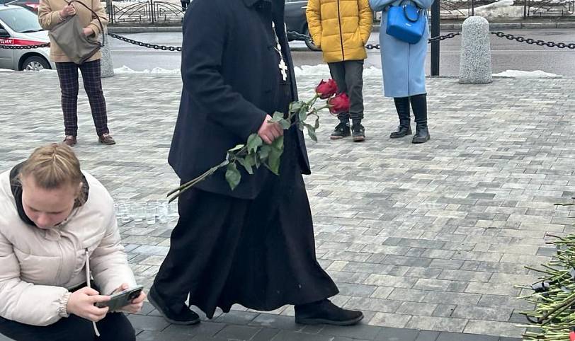 Траурный митинг в Орехово-Зуеве