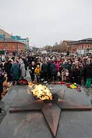 Траурный митинг в Орехово-Зуеве